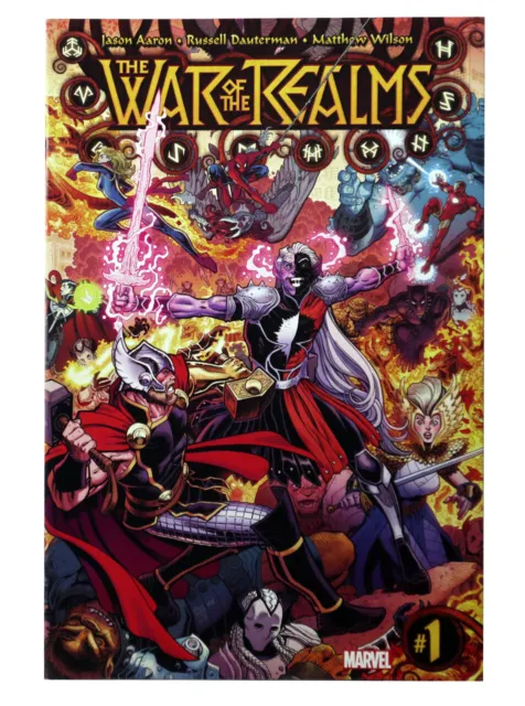 War Of Realms #1 Variant Edition Arthur Adams Cover Wraparound Marvel 2019