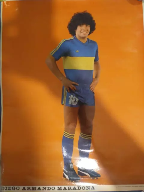 rare magazine voz de Boca Jrs Argentina N3 1981 Diego Maradona