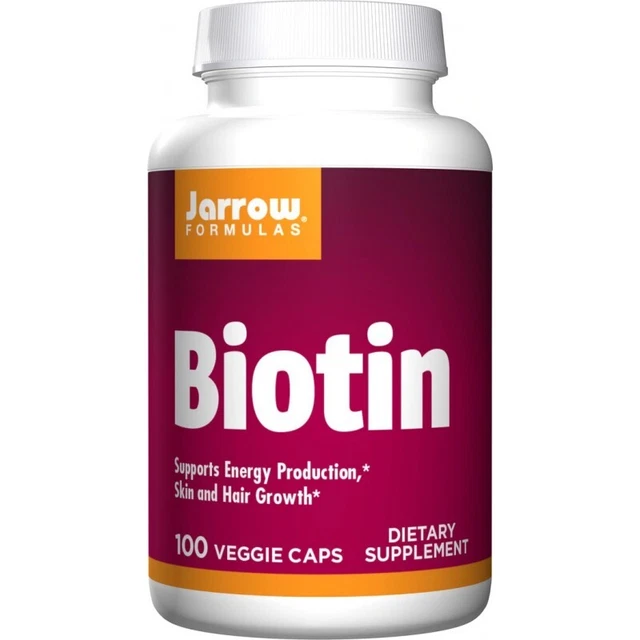 Jarrow Biotin 5000mcg 100 tapas