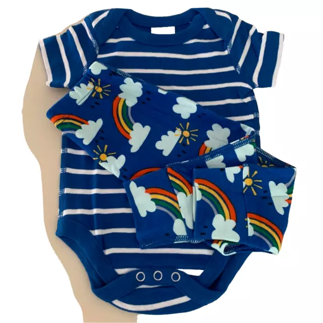 Hanna Andersson Organic Cotton  "WIGGLE SET"  2-3 Years. 90 cm. Great Gift Idea!