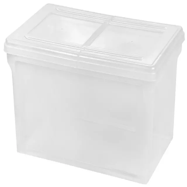 Protect Your Purchase w/ the IRIS USA Letter Size Split-Lid File Storage Box