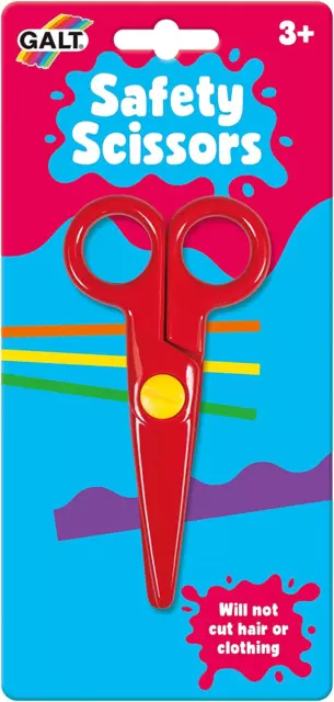 Galt Toys, Safety Scissors, Kids Scissors for Arts & Crafts, Ages 3 Years Plus