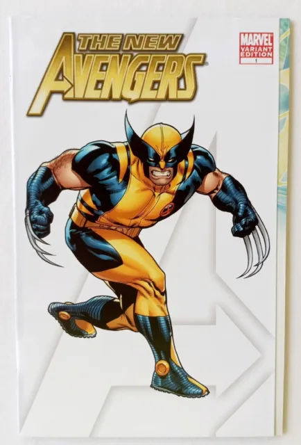 New Avengers (2010) #1 - Immonen Wolverine Gatefold Variant Cover, Marvel Comics