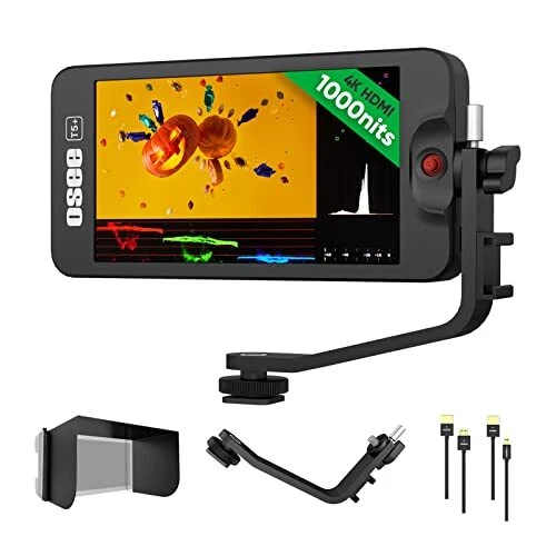 T5+ 5.5 Inch Daylight Visible 1000nits DSLR Camera Field Monitor with T5 Plus