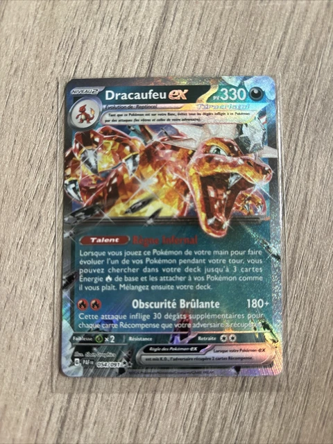 Pokémon Dracaufeu Ex Téracristal - Coffret 10 Cartes Françaises - Écarlate Violet