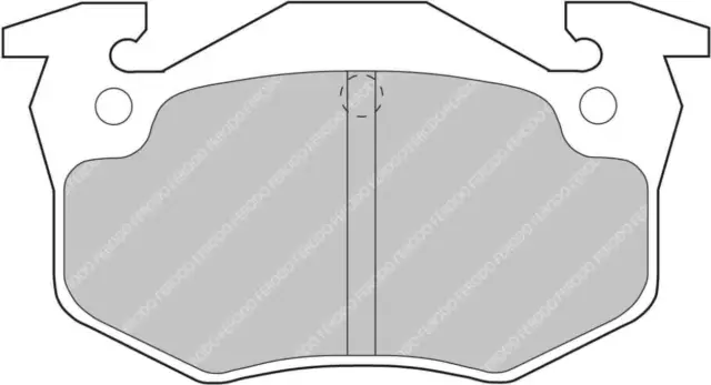 Plaquettes Ferodo Racing Renault Clio 1 1.8/2.0 Williams