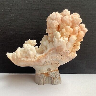 378g Natural quartz crystal cluster mineral specimen hand-carved the Tree house