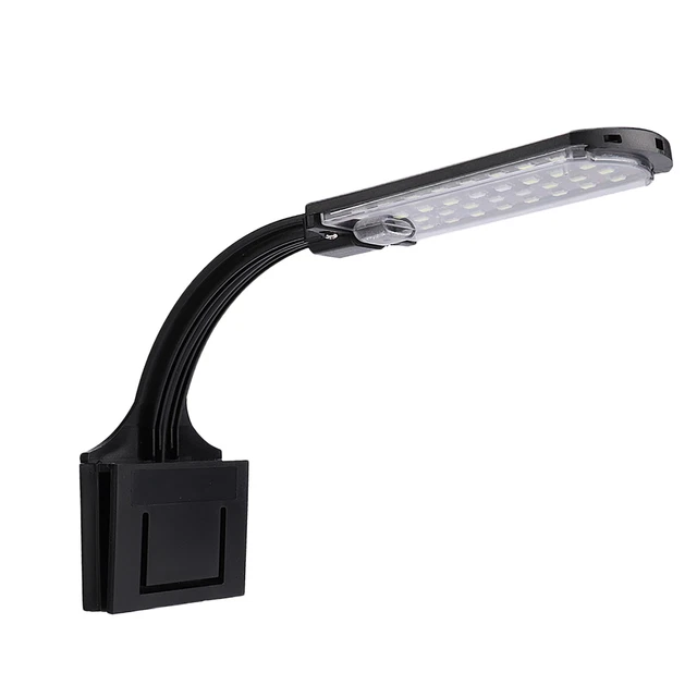 Aquarium Fish Tank LED Light For Water Plants Lamp Clip On Lighting EU Plug