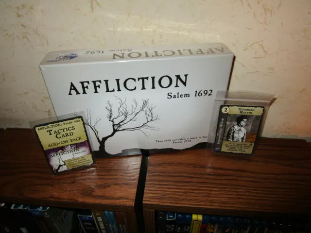 DPH Games- Affliction: Salem 1692 Board Game w/ Tactics Expansion Pack and Promo