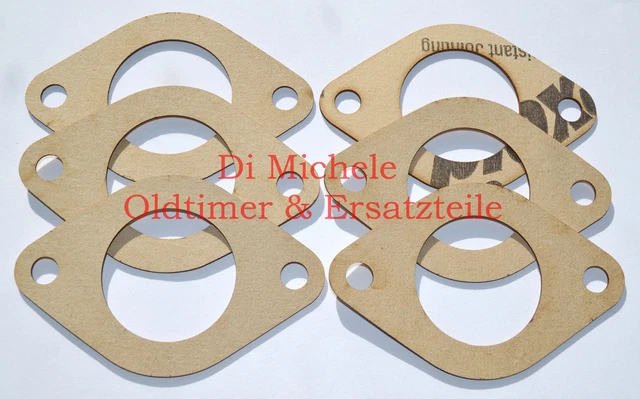 6x Base Gasket Weber Carburetor 40 Idl ,Ida,Idtp ,Idt ,Ids,If Strength 1,2mm
