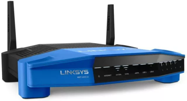 Linksys WRT1200AC AC1200 Gigabit Router DD-WRT OPENVPN 2.4ghz 5ghz 802.11ac