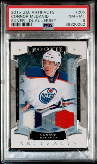Connor McDavid Jersey Fusion Game Used Camo SWATCH! 🔥 🔥
