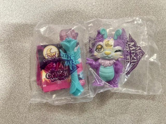 Magic Mixies Mixlings Crystal Woods: Moobi And Raina Ultra RARE Flutterfliers
