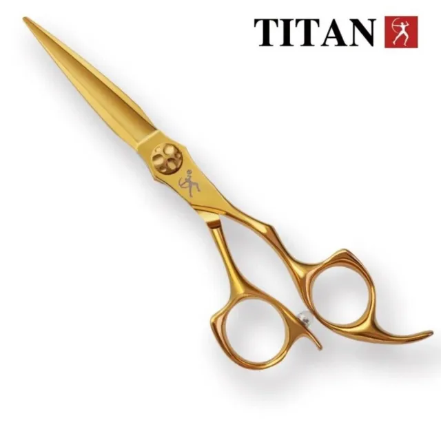 Titan Japanese Style Professional 6" Hair Cutting Scissors High End Vg10 Cobalt