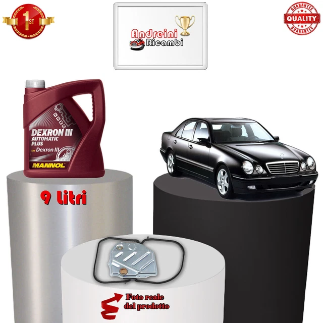SET FILTER GEAR Car & Oil Mercedes Class E 220 D W210 70KW 1999
