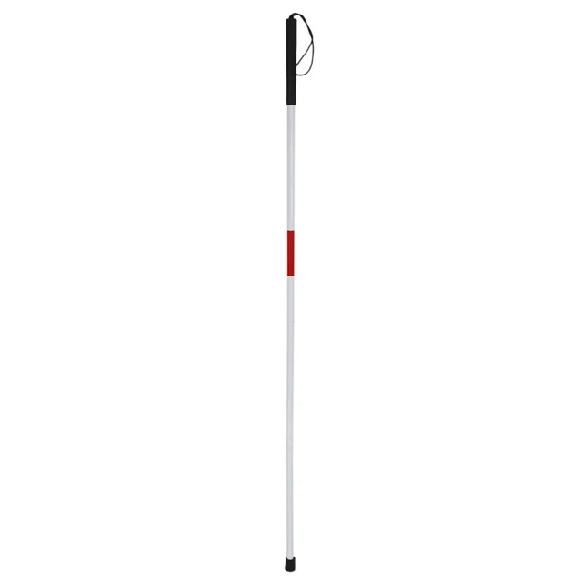 Stampetta per camminare - stampella visivamente compromessa bastone cieco aiuto per camminare alluminio M2J1