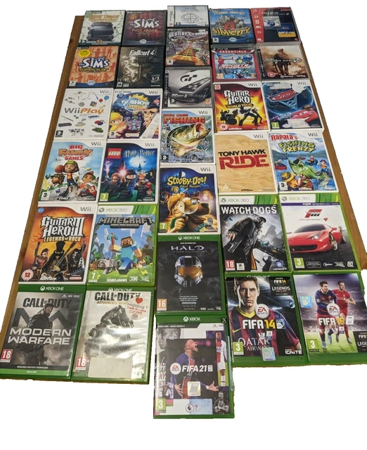 31 Games pc Wii  Ps3  Ds/ Xbox 360 Xbox One incl halo Minecraft fall Out 4 Cod