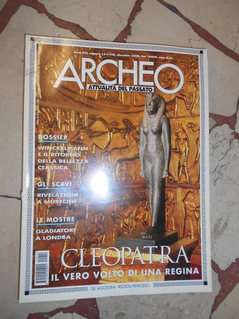 archeo rivista 190 cleopatra vero volto di regina aavv