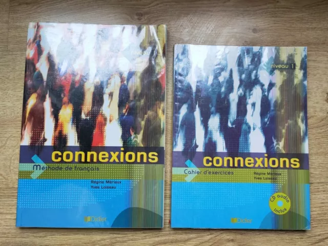 Learn French Book 1 Connexions Niveau Methode De Francais with Exercises (no CD)