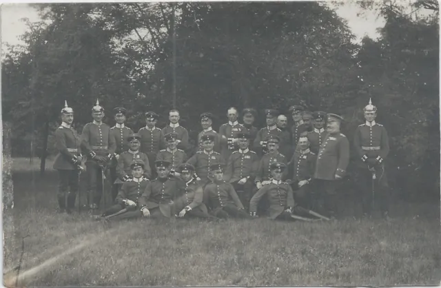 D192,Foto,Offiziere,Uniform,Pickelhaube,Dörnitz,Magdeburg,unbeschrieben,1.WK