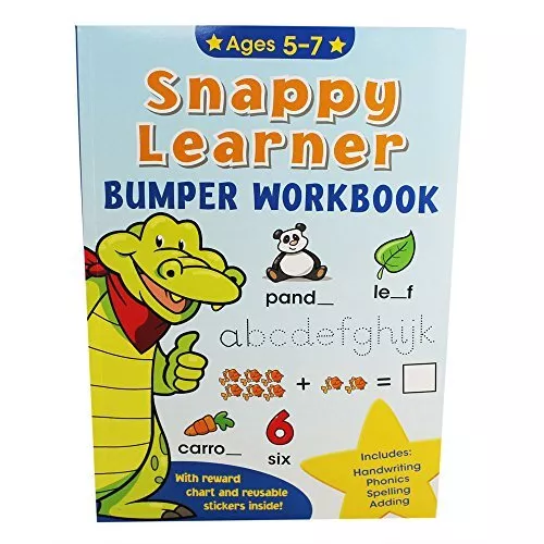 Snappy Learner Bumper Workbook Age 5-7 Book The Cheap Fast Free Post