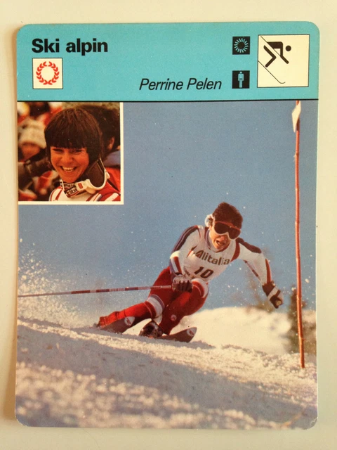 Carte Éditions Rencontre 1979 – Ski Alpin Ingemar Stenmark 1977-1978, Collector