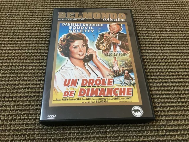 DVD UN DROLE DE DIMANCHE (JEAN-PAUL BELMONDO/BOURVIL/ARLETTY) de MARC ALLEGRET