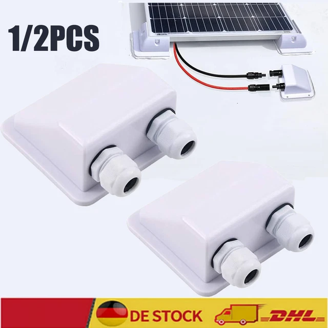 2PCS DACHDURCHFÜHRUNG 2-FACH Solar Kabeldurchführung Wohnmobil 2PCS DACHDURCHFÜHRUNG 2-FACH Solar Kabeldurchführung Wohnmobil