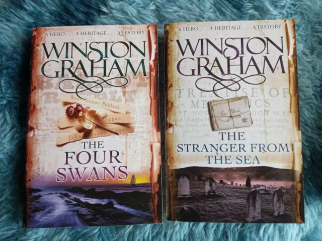 Winston Graham Poldark Series 6 & 8, Collection 2 New Paperback Books