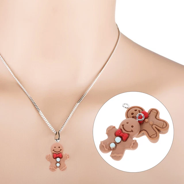 20Pcs Pendants Crafts Christmas Charms For Jewelry Making for Crafting Decorate