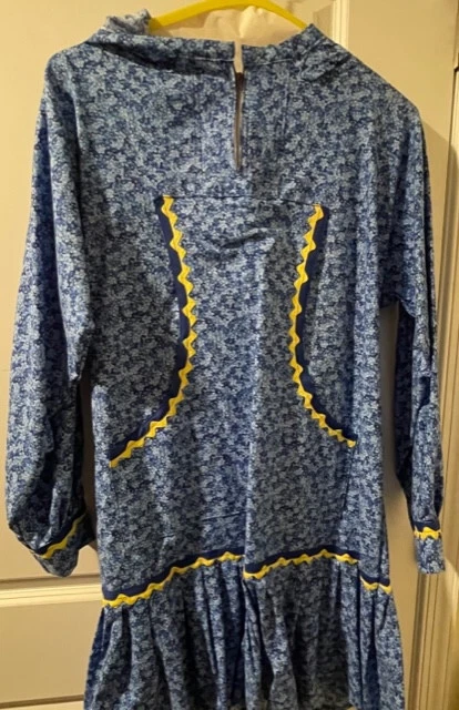New AK Native Eskimo Hooded Kuspuk W's 14-16, made in Alaska by Aggie Bostrom
