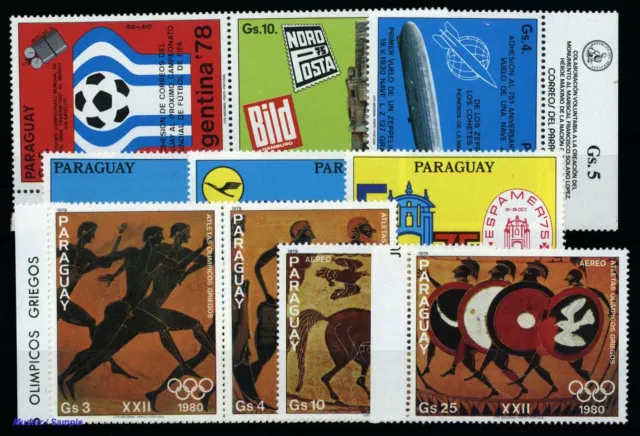 1975, Paraguay, 2714-16 u.a., ** - 1807652