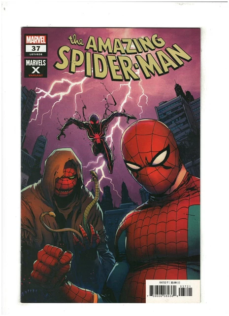 Amazing Spider-man #37 VF/NM 9.0 Marvel Comics 2020 Marvels X Variant