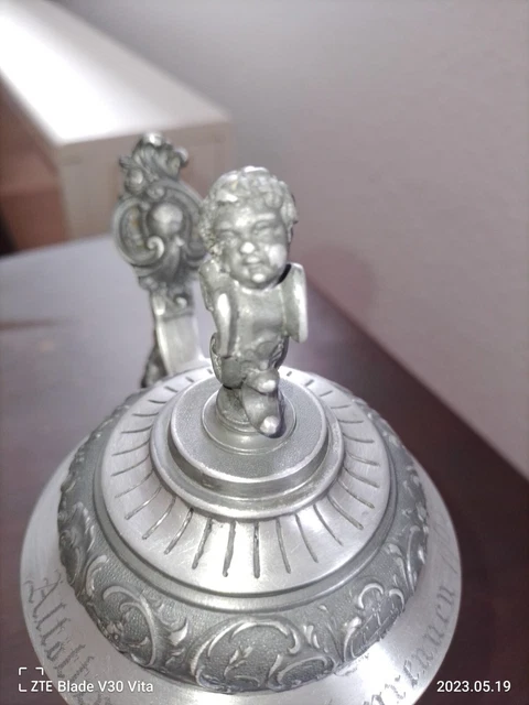  Trompetner von Säckingen w.roeder.zinnkrug von 1903 mit Signatur und Widmung 