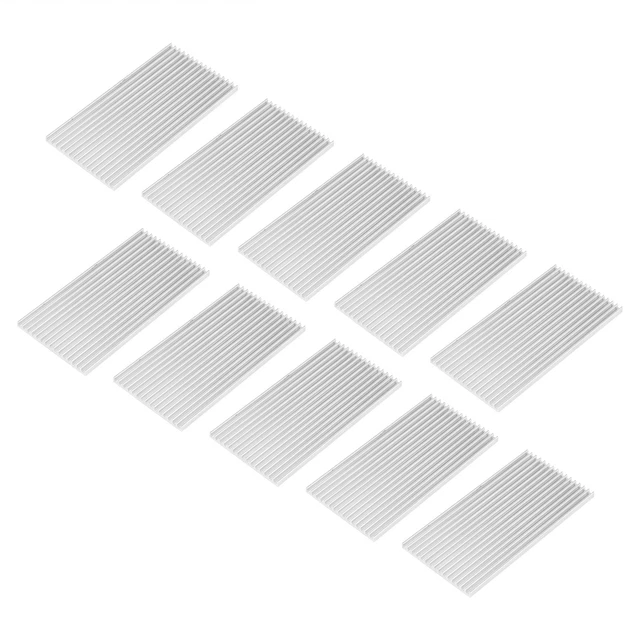 02 015 Aluminium-Kühlkörper Q50 X 4 X 100 Robustheit Und Haltbarkeit Des OBD
