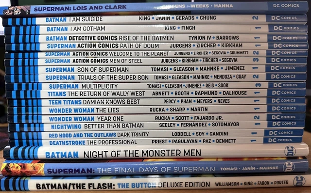 DC Comics Rebirth TPB HC Lot of 20 Superman, Batman, Titans, Wonder Woman, Flash 2