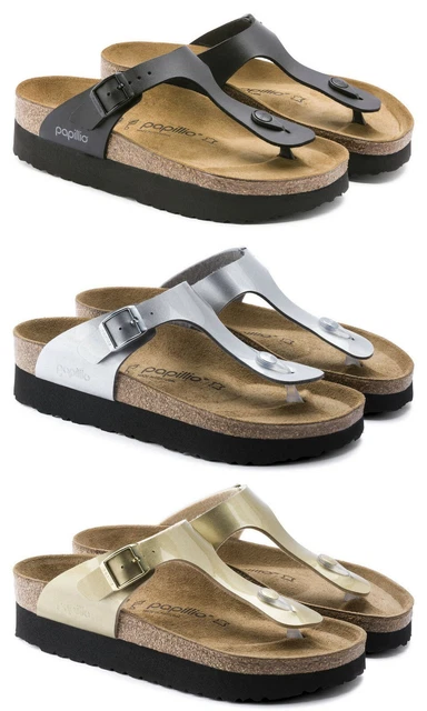 BIRKENSTOCK PAPILLIO GIZEH-PLATEAU Platforms Thongs Sandals