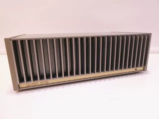 Quad 405 Mark 1 Power Amplifier 100 Watts With Power Lead Serviced Vgc Fantastic