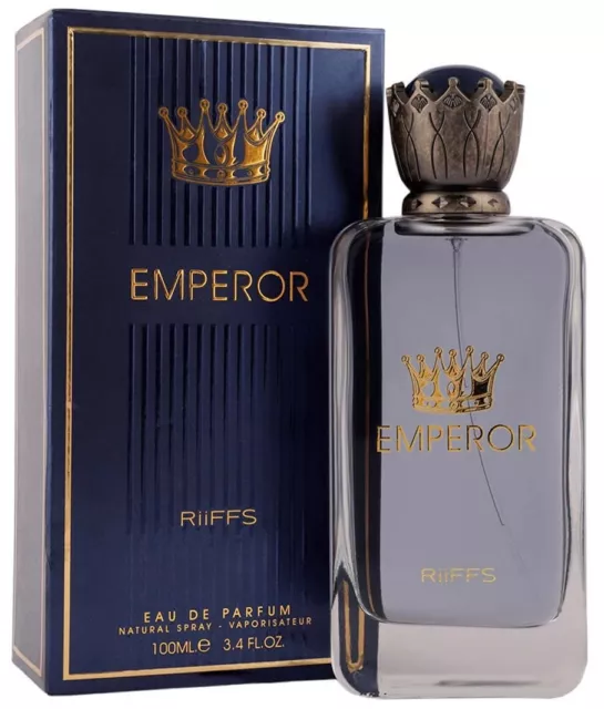 Neuf Empereur Par RIIFFS Eau de Parfum pour Hommes 100% Authentic (101ml/100ml)