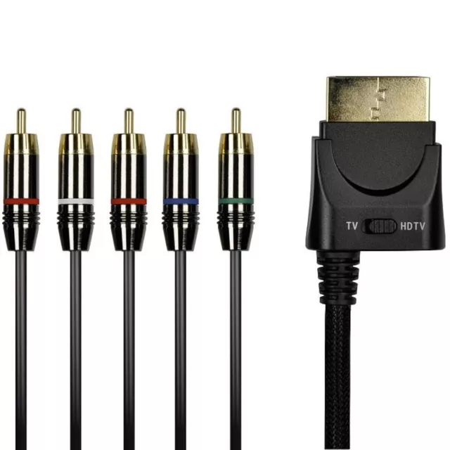 Speedlink HQ 5.1 HD-TV Component-Kabel AV für XBOX 360 Komponenten-Kabel YUV RGB