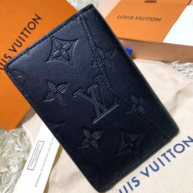 Louis Vuitton Taigarama Gun Metal Pocket Organizer Wallet M30837 Leather  Canvas