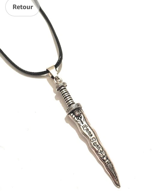 Pendentif Collier Glinda Zelina Once Upon A Time™ - Cœur De L'Océan, Acier Inox, Neuf