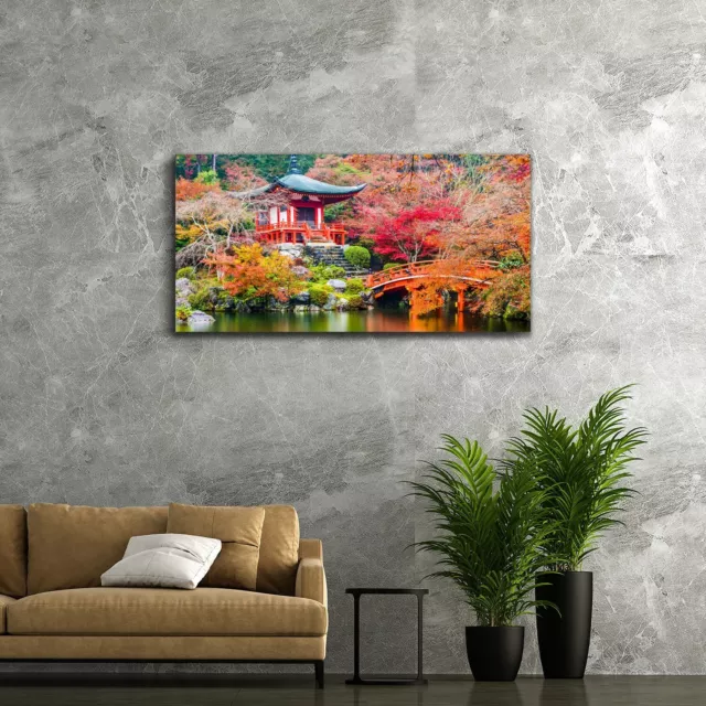 Tempel in Japan Kyoto 100x50 Canvas XXL Leinwandbilder Leinwand 2
