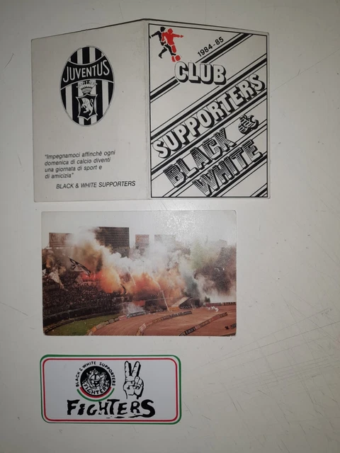 FIGHTERS JUVENTUS, ANNI 80. Vedi Foto, adesivo non perfetto. No Sciarpa Ultras. EUR 25,00 - ES