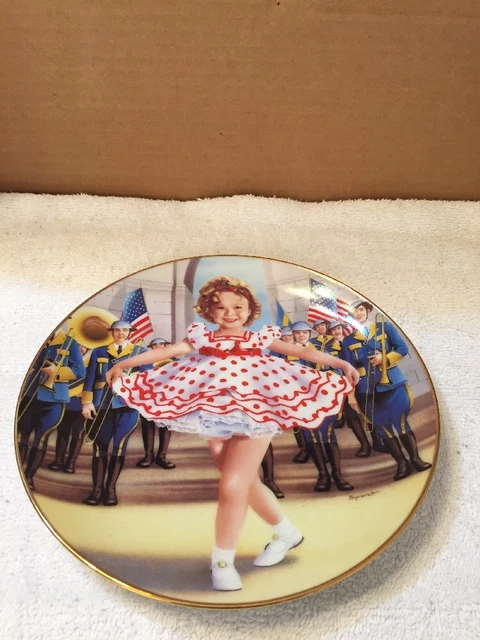 Shirley Temple Stand Up And Cheer Collector Plate