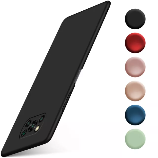 Hülle für Xiaomi Poco X3 Pro Schutzhülle AIR Slim Case Cover Matt NEU Ultra Dünn