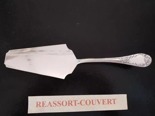 Pelle Tarte Gâteau Saint Medard Louis Xv   26.5 Cm Métal  Argenté 3108 17