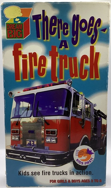 THERE GOES A Fire Truck VHS 1997 **Buy 2 Get 1 Free** $4.99 - PicClick