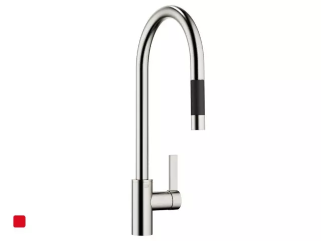 Dornbracht Tara Ultra Pull-Down Platin Gebürstet 33 870 875-06 Hochdruckarmatur