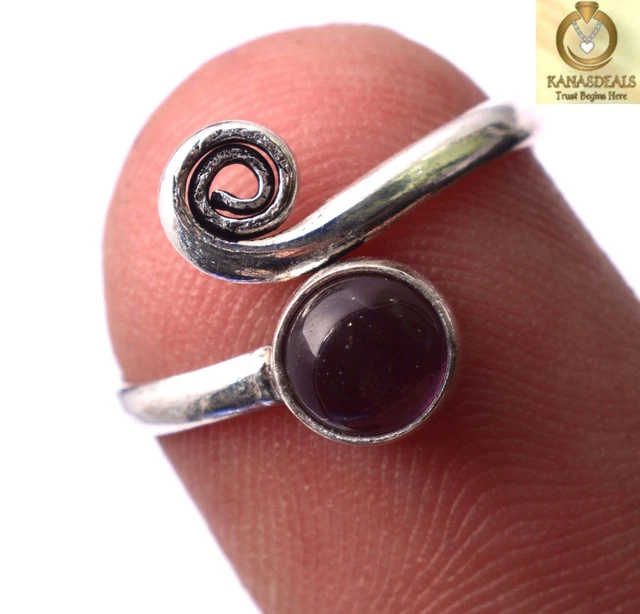 Amethyst Plated Ring Spectacular Jewellery 2 GM Value-Priced @1.99-68673